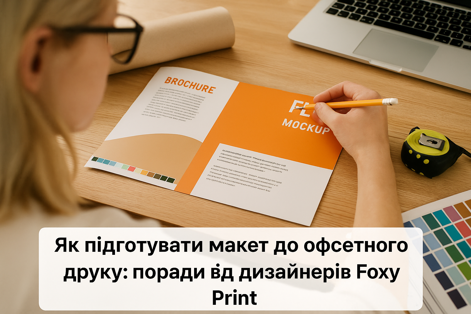 Як підготувати макет до офсетного друку: поради від дизайнерів Foxy Print